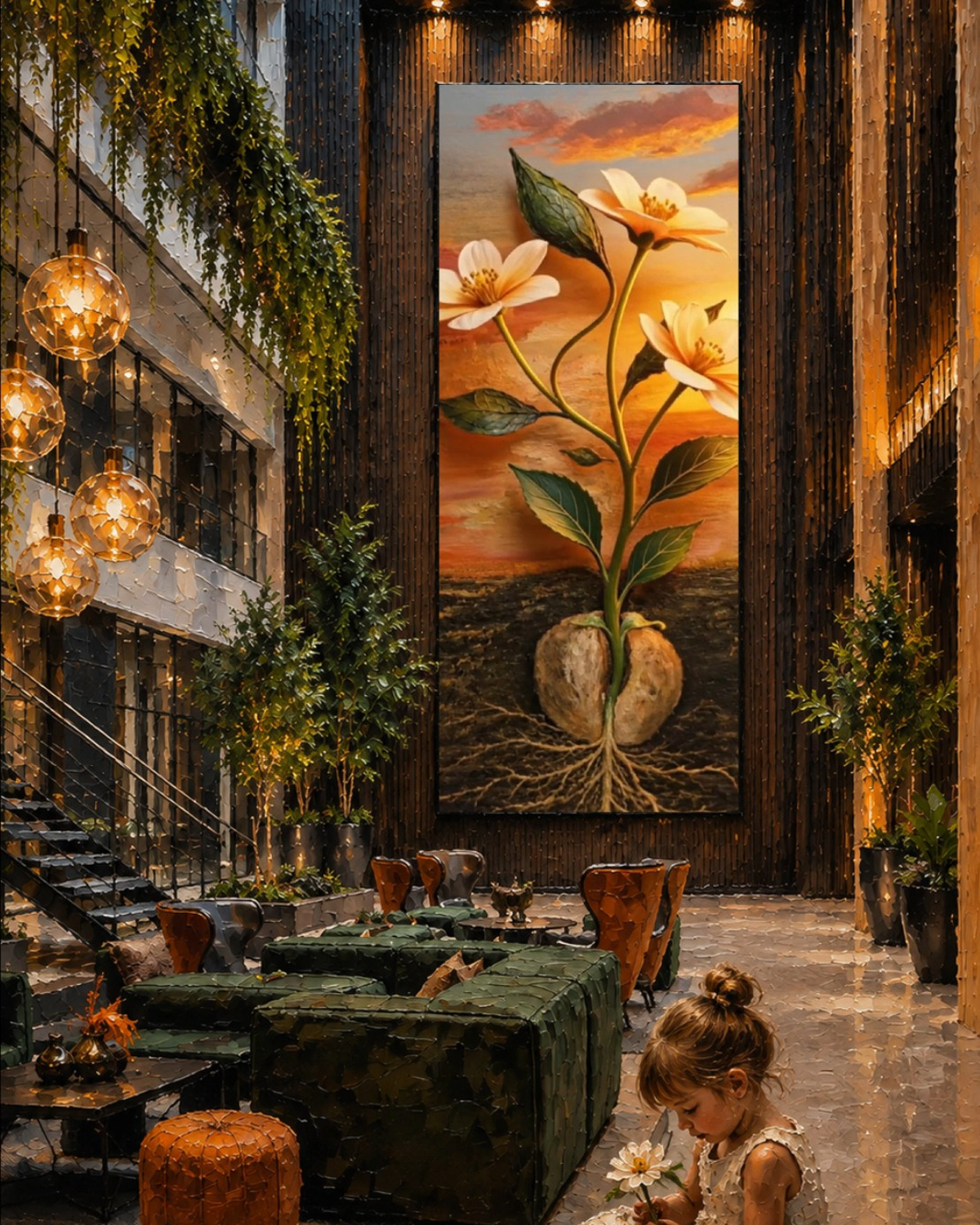 Blooming Paint